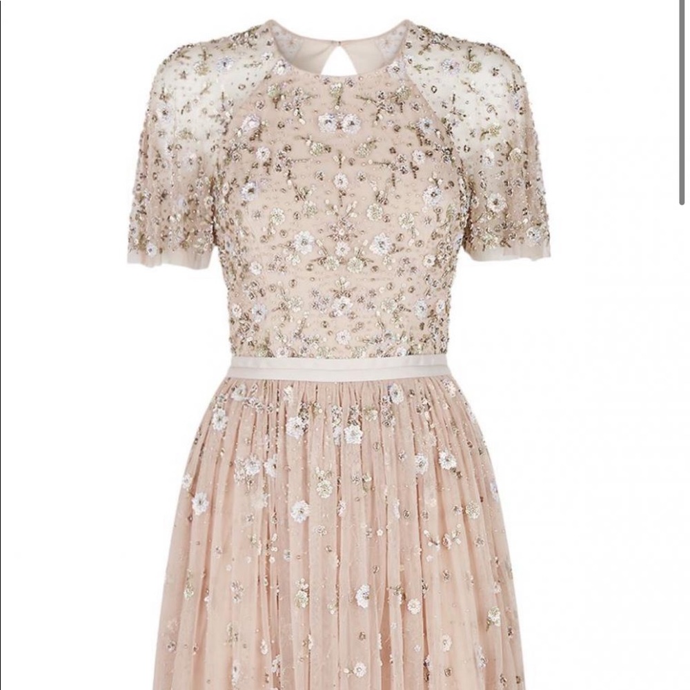 Blush Needle & Thread Comet Dress - Midi Length